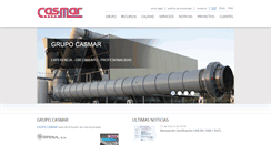 Desktop Screenshot of grupocasmar.es